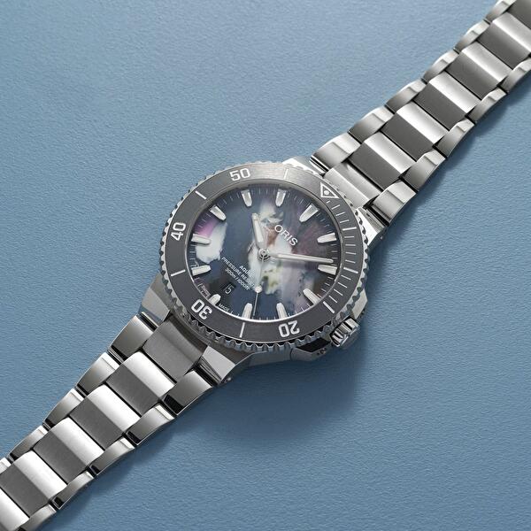 Oris 01 733 7789 4150-07 8 23 04PEB (01733778941500782304peb) - Aquis Date Upcycle