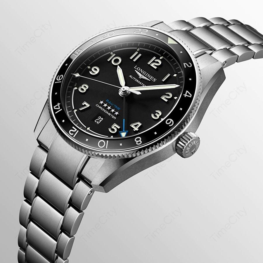 Longines L3.812.4.53.6 (l38124536) - Spirit Zulu Time 42 mm