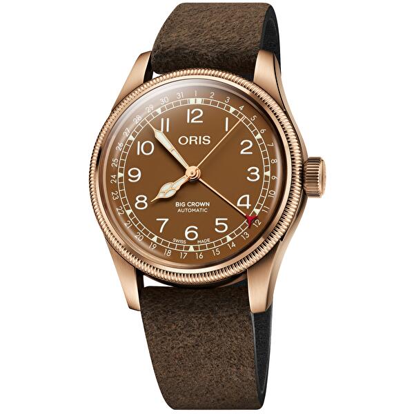 Oris 01 754 7741 3166-07 5 20 74BR (01754774131660752074br) - Big Crown Bronze Pointer Date