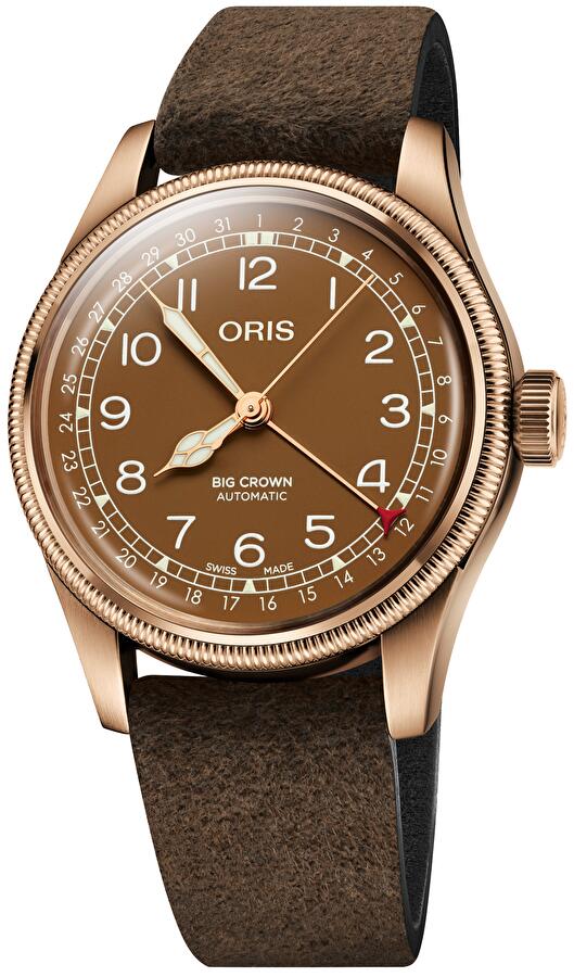 Oris 01 754 7741 3166-07 5 20 74BR (01754774131660752074br) - Big Crown Bronze Pointer Date