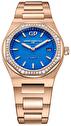 Ladies, sportive, limited, quartz wrist watch Girard-Perregaux Laureato 34 mm Royalty