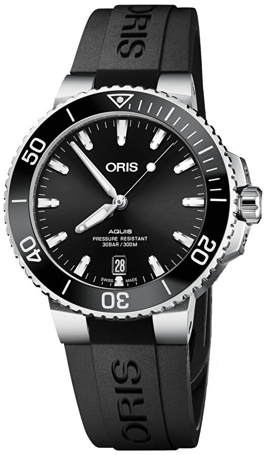 Oris 01 733 7732 4134-07 4 21 64FC (01733773241340742164fc) - Aquis Date