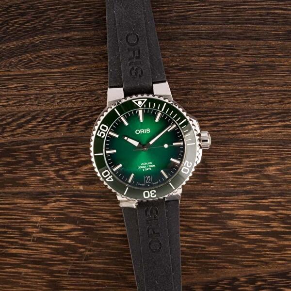 Oris 01 400 7769 4157-07 4 22 74FC (01400776941570742274fc) - Aquis Date Calibre 400