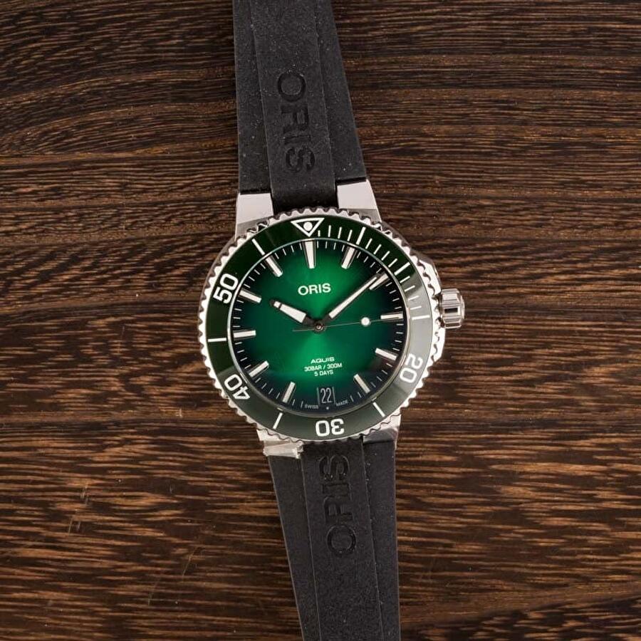 Oris 01 400 7769 4157-07 4 22 74FC (01400776941570742274fc) - Aquis Date Calibre 400