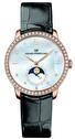 Женские, классические, автоматические наручные часы Girard-Perregaux 1966 Lady Moon-Phases
