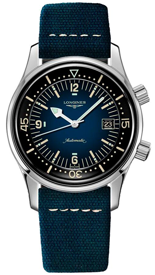 Longines L3.774.4.90.2 (l37744902) - The Longines Legend Diver Watch 42 mm