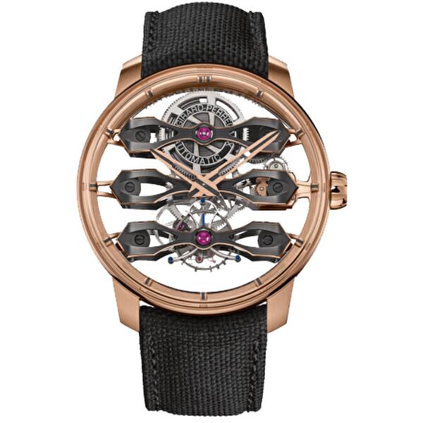 Girard-Perregaux 99296-52-3434-5CC (992965234345cc) - Tourbillon With Three Flying Bridges 44 mm