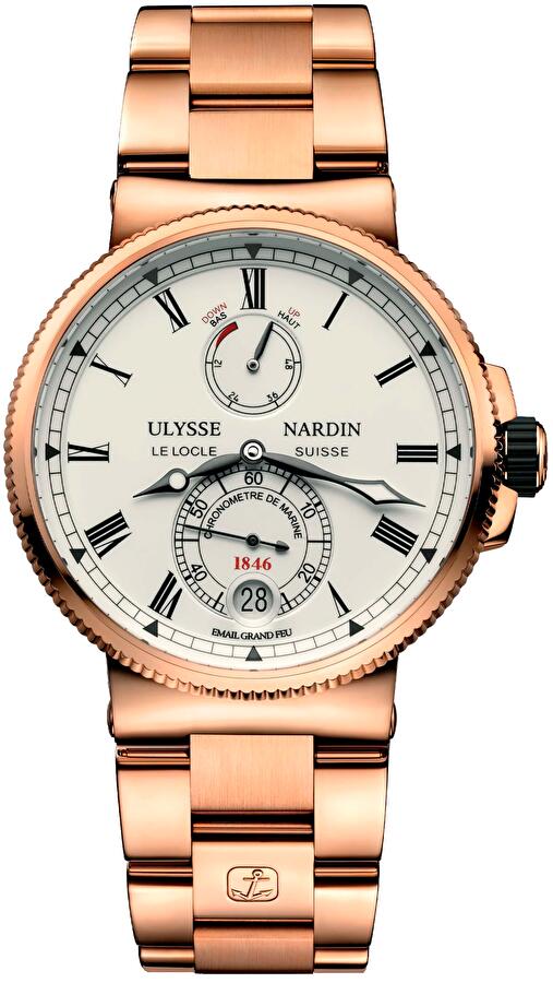 Ulysse Nardin 1186-126-8M/E0 (11861268me0) - Marine Chronometer Manufacture 43 mm