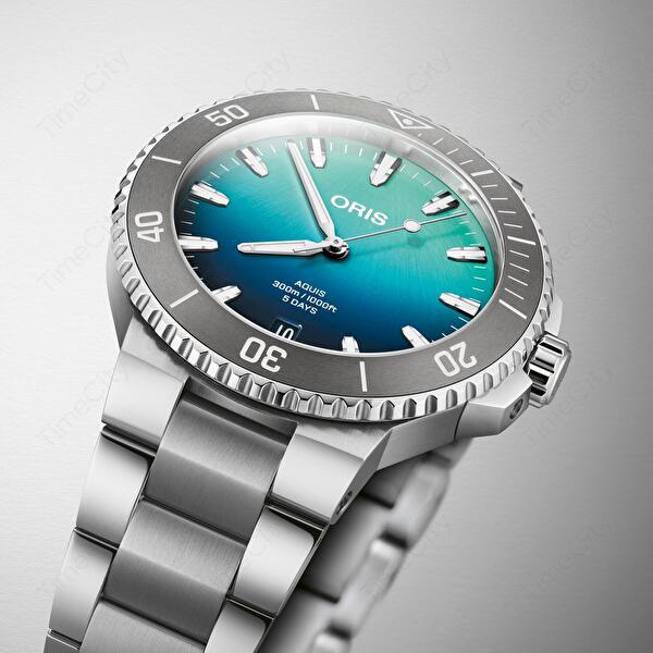 Oris 01 400 7790 4185-SET (0140077904185set) - Aquis Great Barrier Reef Limited Edition IV