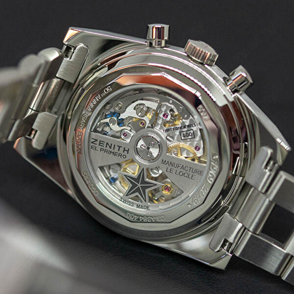 Zenith 03.A384.400/21.M384 (03a38440021m384) - Chronomaster Revival El Primero A384 Revival 37 mm