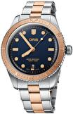 Mens, sportive, automatic wrist watch Oris Divers Sixty-Five