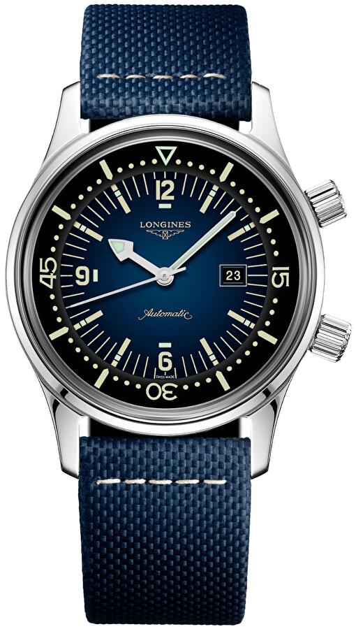 Longines L3.374.4.90.2 (l33744902) - The Longines Legend Diver Watch 36 mm