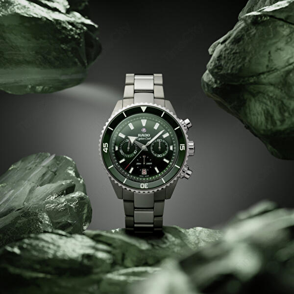 Rado R32189313 (r32189313) - Captain Cook High-Tech Ceramic Automatic Chronograph 43 mm