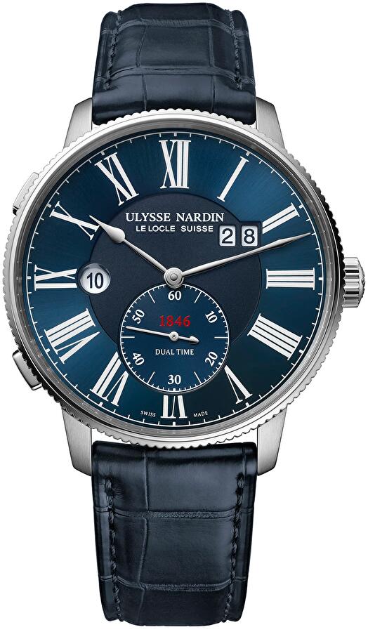 Ulysse Nardin 3343-320-3A/1A (33433203a1a) - Marine Torpilleur Dual Time 44 mm