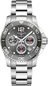 Longines L3.783.4.76.6 (l37834766) - Hydroconquest 41 mm Automatic Chrono