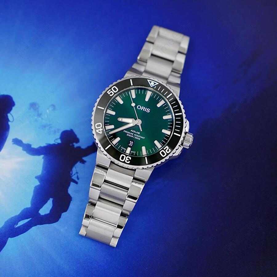 Oris 01 733 7730 4157-07 8 24 05PEB (01733773041570782405peb) - Aquis Date