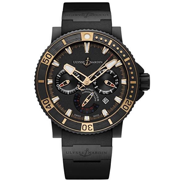 Ulysse Nardin 353-90-3C (353903c) - Black Sea Chronograph