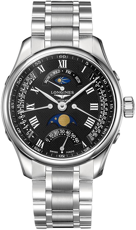 Longines L2.739.4.51.6 (l27394516) - The Longines Master Collection Retrograde 44 mm