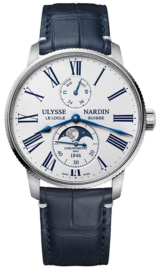 Ulysse Nardin 1193-310LE-0A-175/1A (1193310le0a1751a) - Marine Torpilleur Moonphase 42 mm