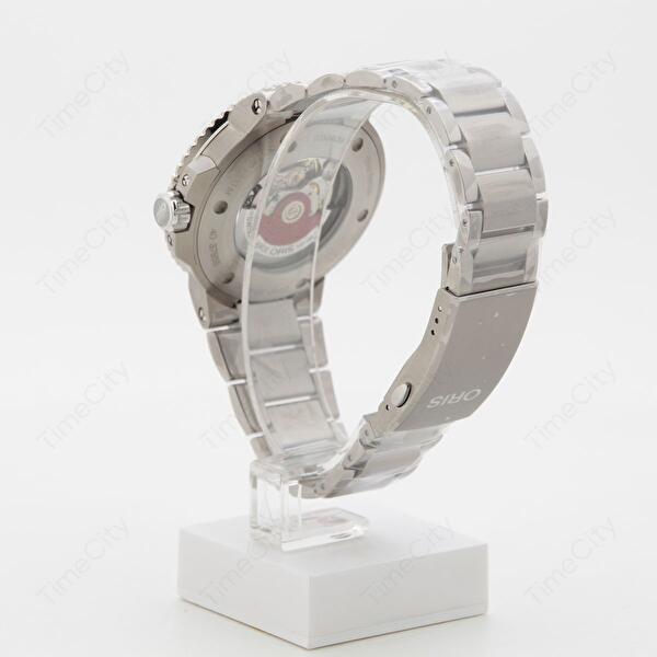 Oris 01 733 7730 7153-07 8 24 15PEB (01733773071530782415peb) - Aquis Titanium Date