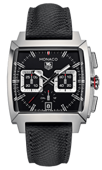 TAG Heuer CAL2113.FC6536 (cal2113fc6536) - Monaco Calibre 12 Automatic Chronograph 40.5 mm