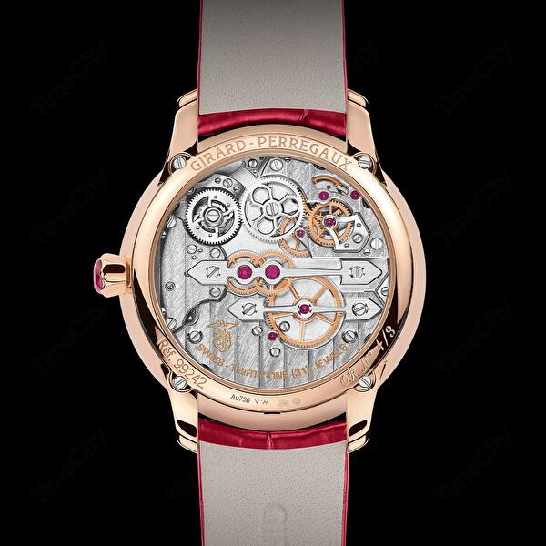 Girard-Perregaux 99242B52CH01-CKHA (99242b52ch01ckha) - Tourbillon With Three Gold Bridges Ruby Heart 38 mm