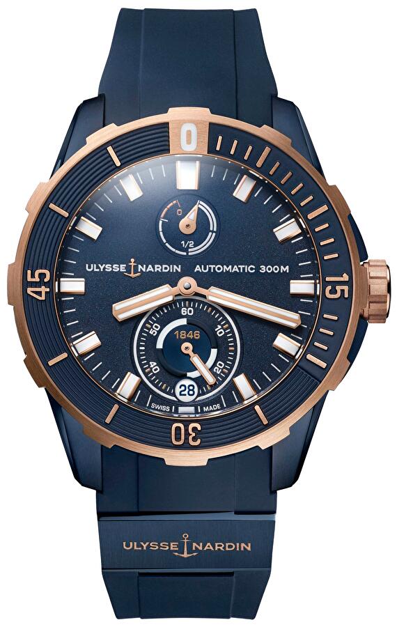 Ulysse Nardin 1185-170-3/BLUE (11851703blue) - Diver Chronometer 44 mm