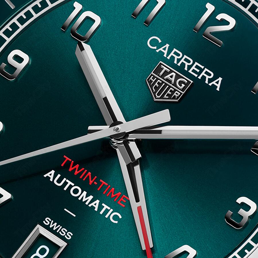 TAG Heuer WDA2114.BA0043 (wda2114ba0043) - Carrera Date Twin-time 41 mm