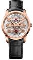 Мужские, классические, автоматические наручные часы Girard-Perregaux Tourbillon With Three Gold Bridges 40mm