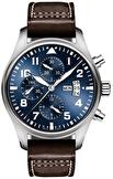 Mens, sportive, automatic wrist watch IWC Pilot's Watch Chronograph Edition &quot;le Petit Prince&quot; 43 mm