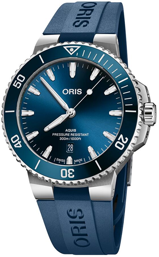 Oris 01 733 7789 4135-07 4 23 35FC (01733778941350742335fc) - Aquis Date