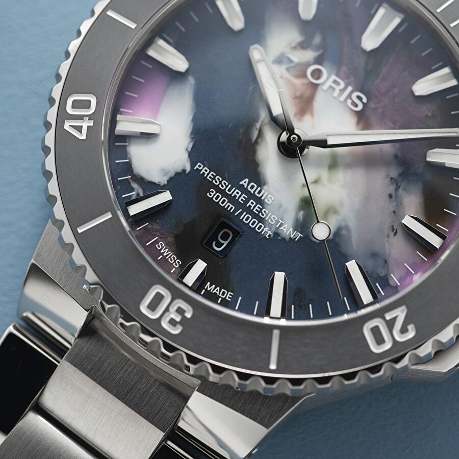 Oris 01 733 7789 4150-07 8 23 04PEB (01733778941500782304peb) - Aquis Date Upcycle