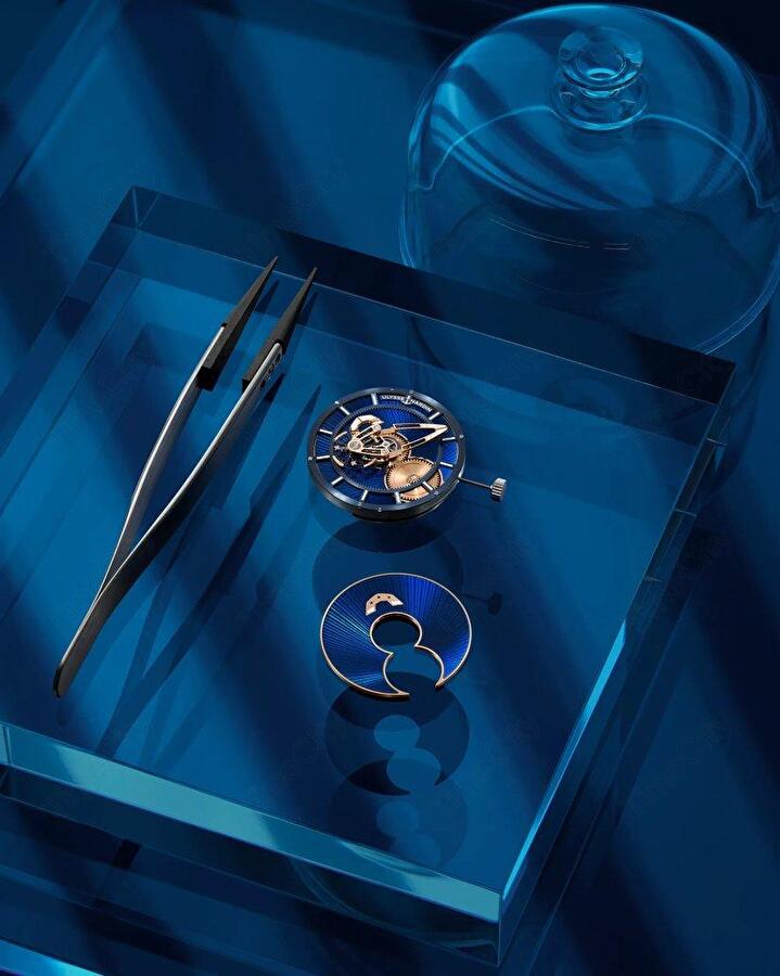 Ulysse Nardin 2305-270LE-3AE-BLUE/1A (2305270le3aeblue1a) - Freak X Gold Enamel