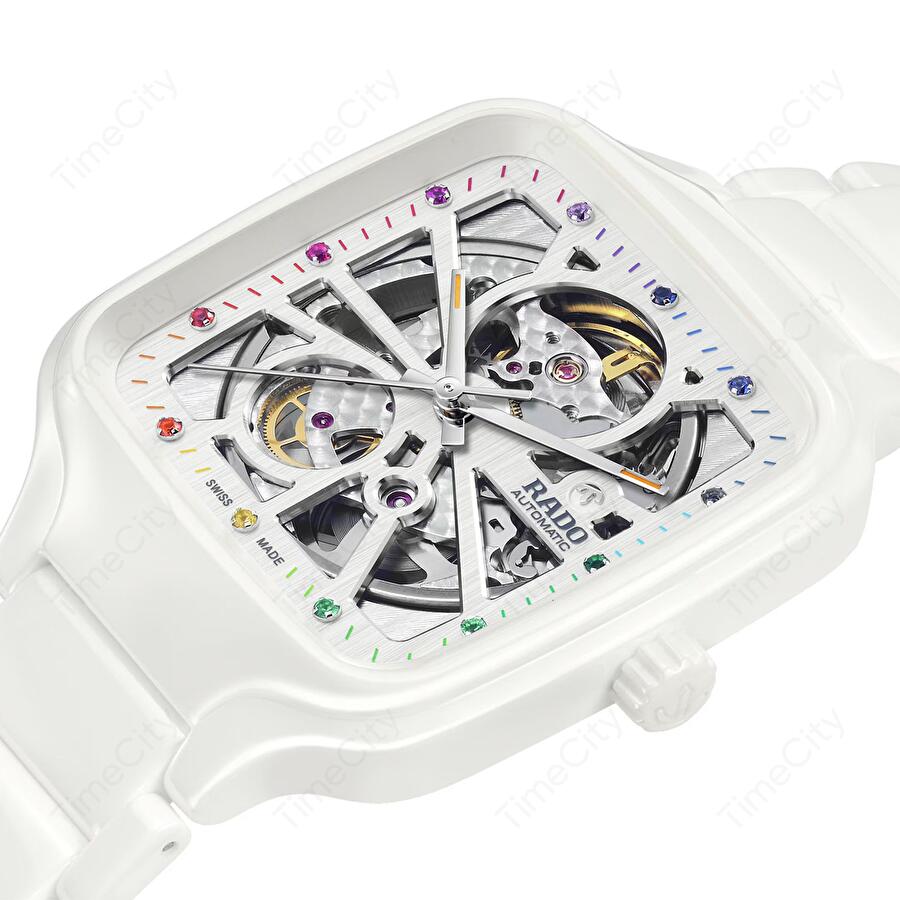 Rado R27073712 (r27073712) - True Square Automatic Open Heart 38 mm