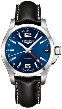 Longines L3.687.4.99.2 (l36874992) - Conquest 41 mm Automatic Gmt