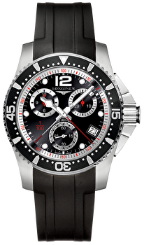 Longines L3.743.4.56.2 (l37434562) - Hydroconquest 41 mm Quartz Chrono