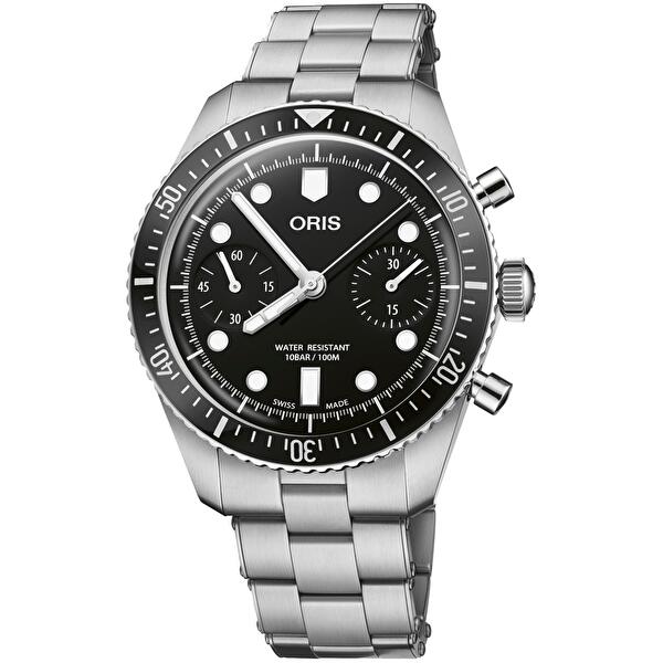 Oris 01 771 7791 4054-07 8 20 18 (01771779140540782018) - Divers Sixty-Five Chronograph