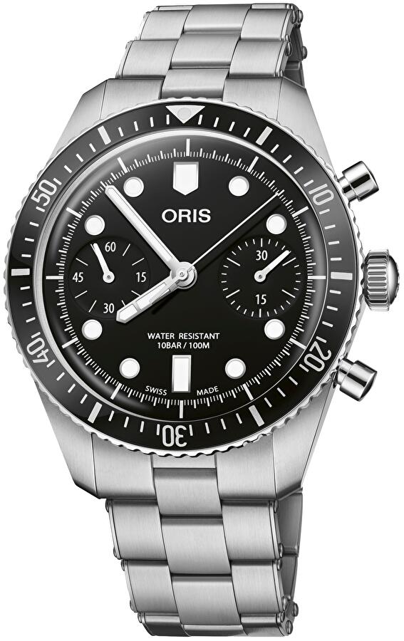 Oris 01 771 7791 4054-07 8 20 18 (01771779140540782018) - Divers Sixty-Five Chronograph