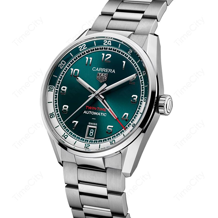 TAG Heuer WDA2114.BA0043 (wda2114ba0043) - Carrera Date Twin-time 41 mm