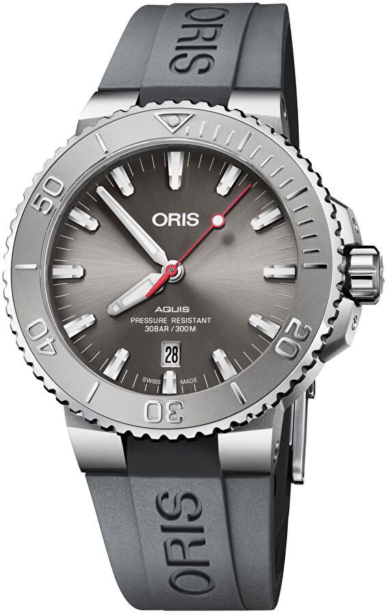 Oris 01 733 7730 4153-07 4 24 63EB (01733773041530742463eb) - Aquis Date Relief