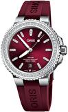 Ladies, sportive, automatic wrist watch Oris Aquis Date Diamonds