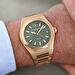 Girard-Perregaux 81010-52-3333-1CM (810105233331cm) - Laureato 42 mm Pink Gold Sage Green