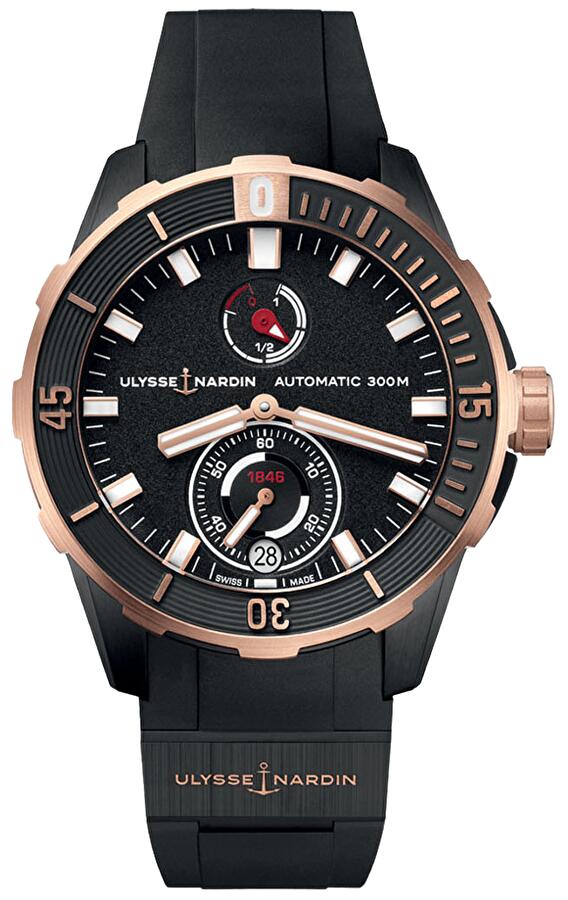 Ulysse Nardin 1185-170-3/BLACK (11851703black) - Diver Chronometer 44 mm