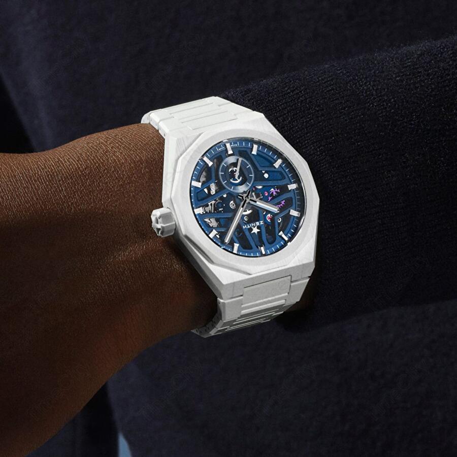 Zenith 49.9301.3620/79.I001 (499301362079i001) - Defy Skyline Skeleton White Ceramic 41 mm