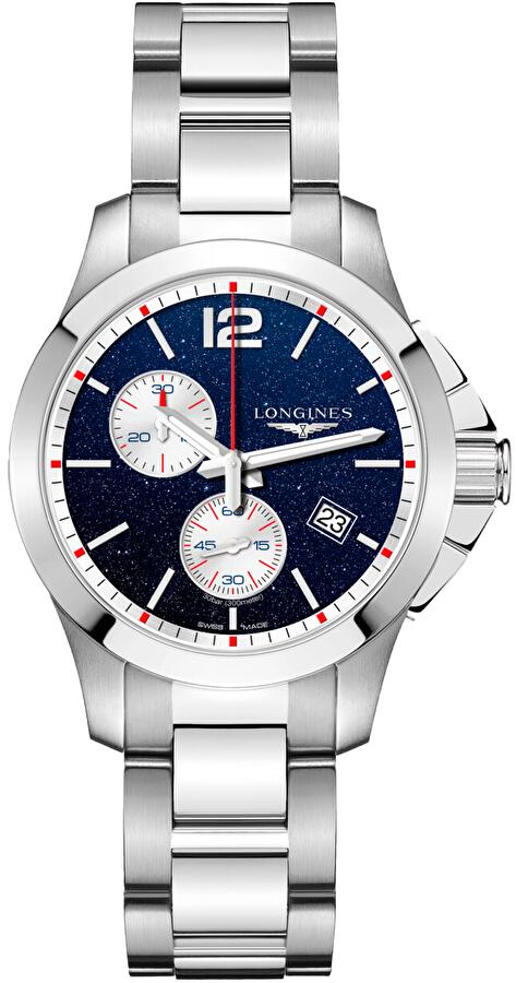 Longines L3.379.4.98.6 (l33794986) - Conquest Chronograph by Mikaela Shiffrin