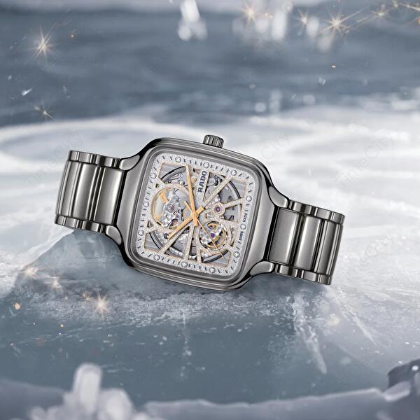 Rado R27083722 (r27083722) - True Square Automatic Open Heart Springling 38 mm