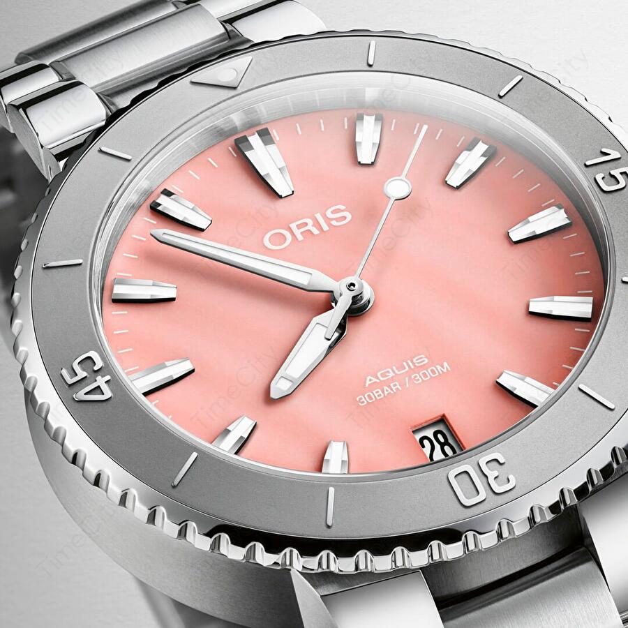 Oris 01 733 7770 4158-07 8 18 05P (01733777041580781805p) - Aquis Date