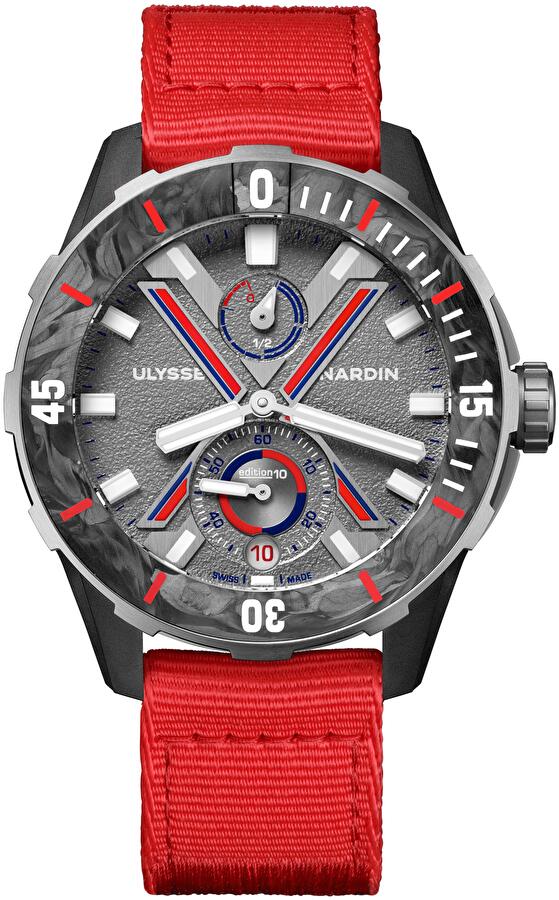 Ulysse Nardin 1183-170LE-2A-VG/0B (1183170le2avg0b) - Diver Net Vendée Globe 44 mm