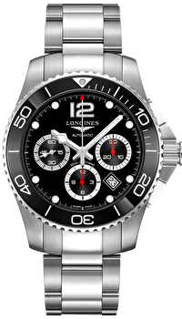 Longines L3.883.4.56.6 (l38834566) - Hydroconquest 43 mm Automatic Chrono