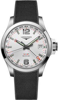 Longines L3.718.4.76.9 (l37184769) - Conquest V.h.p. Gmt Flash Setting